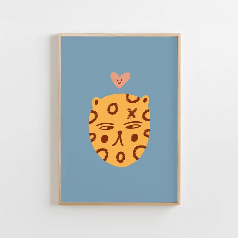 Simple Heart Cat