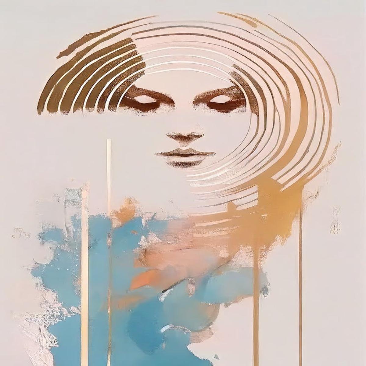 - Abstract Minimal Boho Beach 8