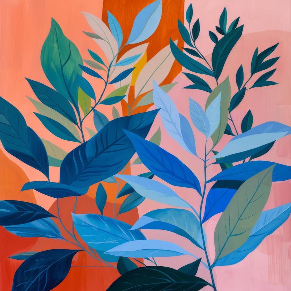 'Blue Leaves' 3