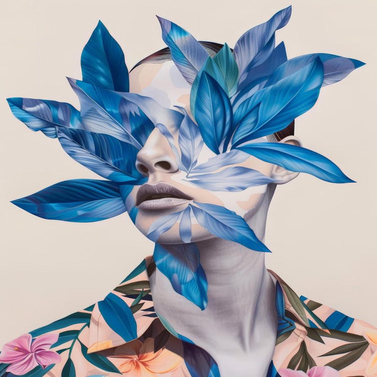 'Blue Flowers' 6