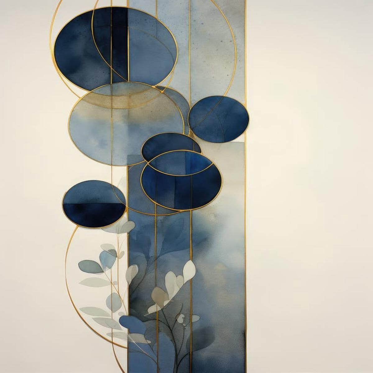 'Blue Circles' 1
