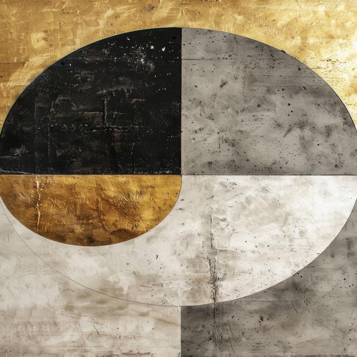 'Black And Gold' 1