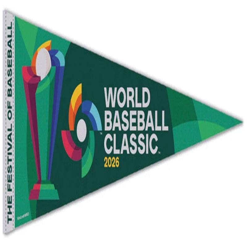 World Baseball Classic 2026 Official Premium Felt Commemorative Pennant - Wincraft