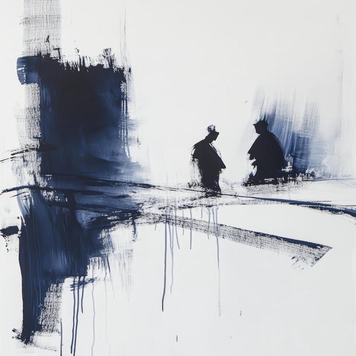 'Blue And White' 8
