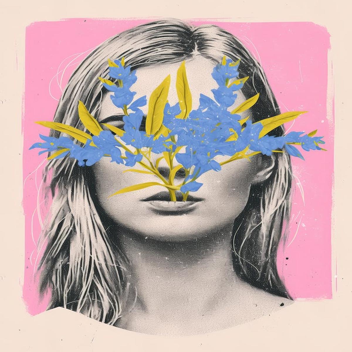 'Blue Flowers' 5