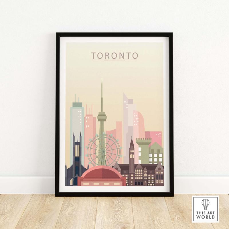 Toronto Skyline Print