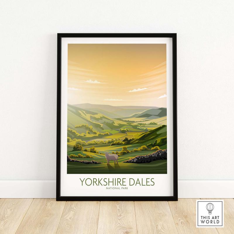 Yorkshire Dales National Park Poster | Art Print