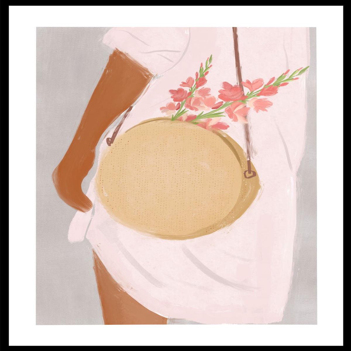 'Spring Stroll' Aesthetic Art Print