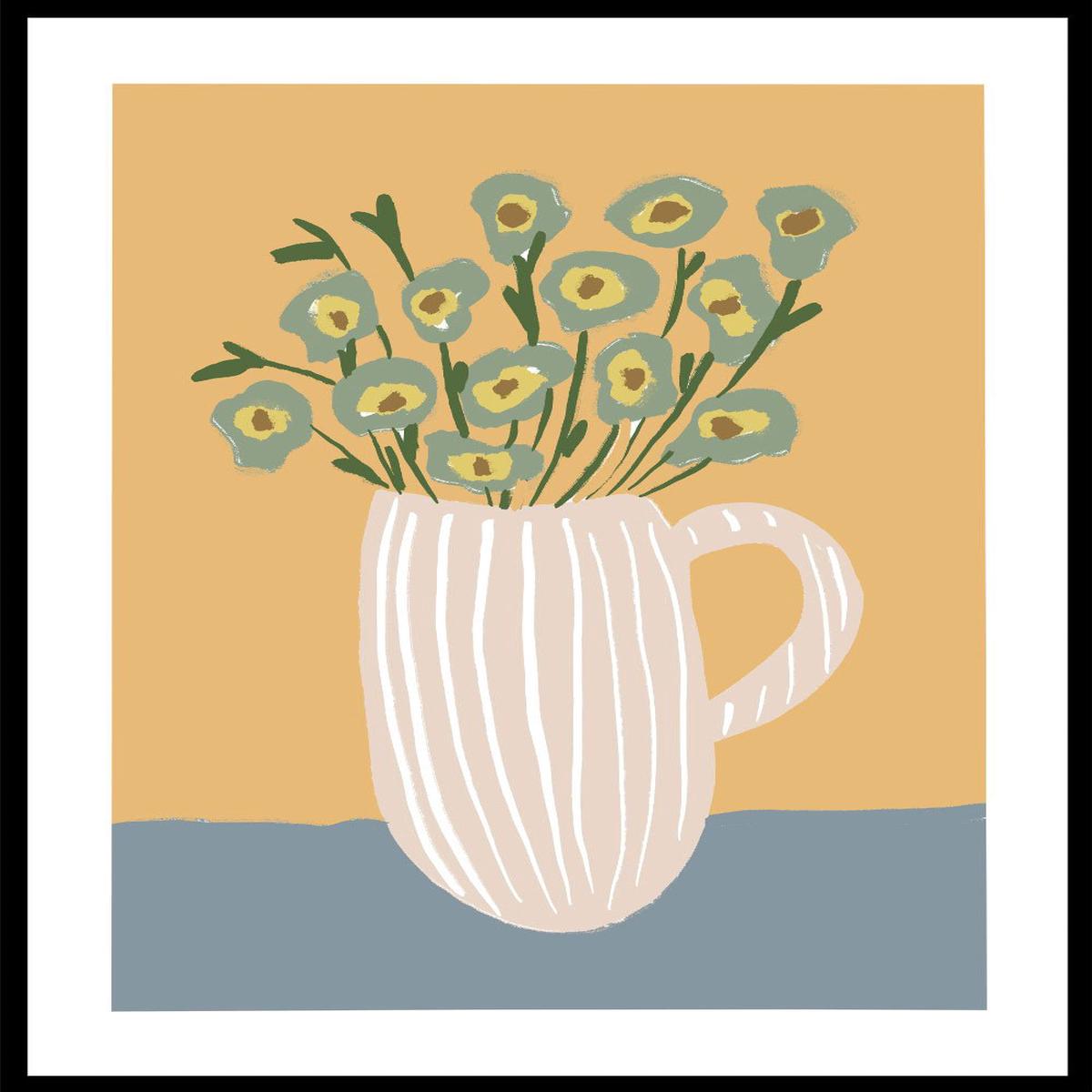 'The Abstract Bouquet' Aesthetic Art Print