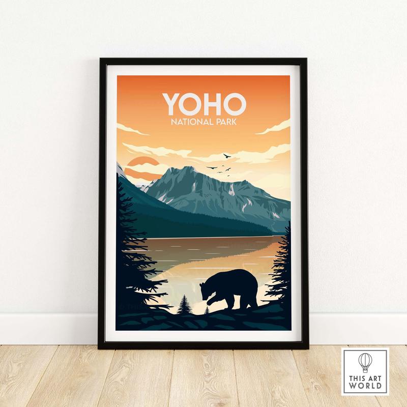 Yoho Print | National Park Poster