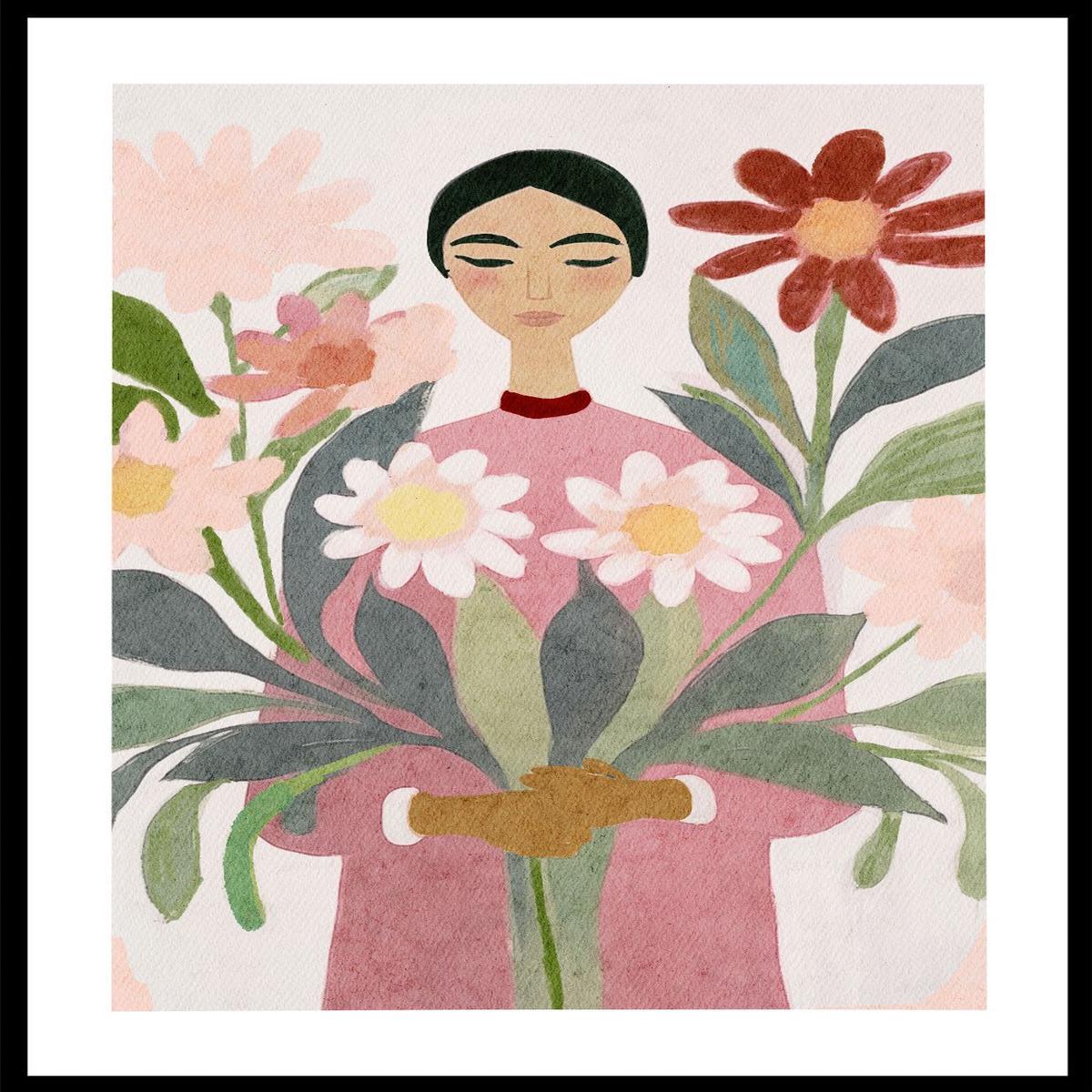 'Garden of Her Own' Aesthetic Art Print