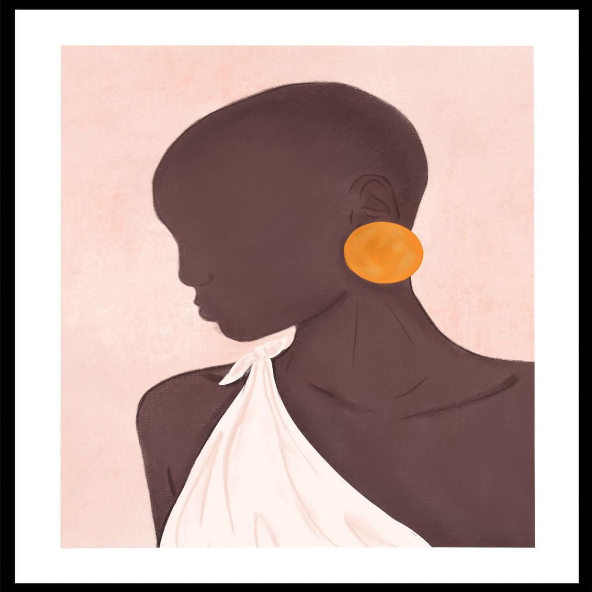 'Silhouette No.1' Aesthetic Art Print