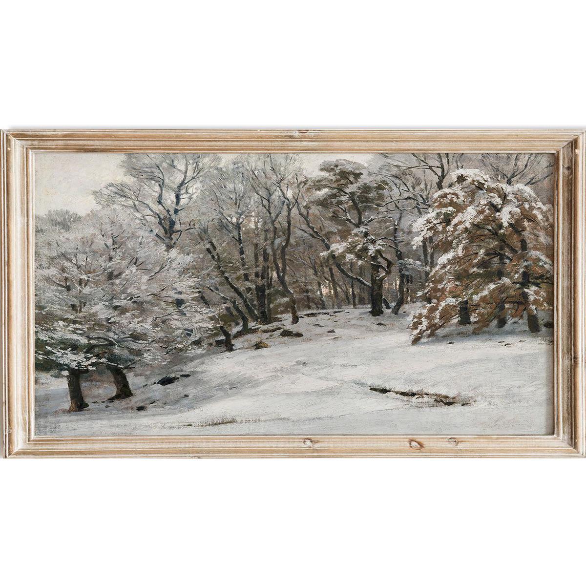 "A Winters Day" Art Print