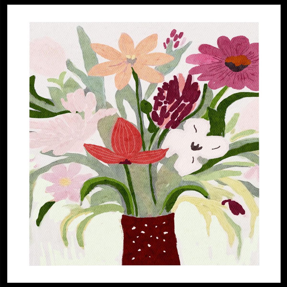 'Garden Arrangement' Aesthetic Art Print
