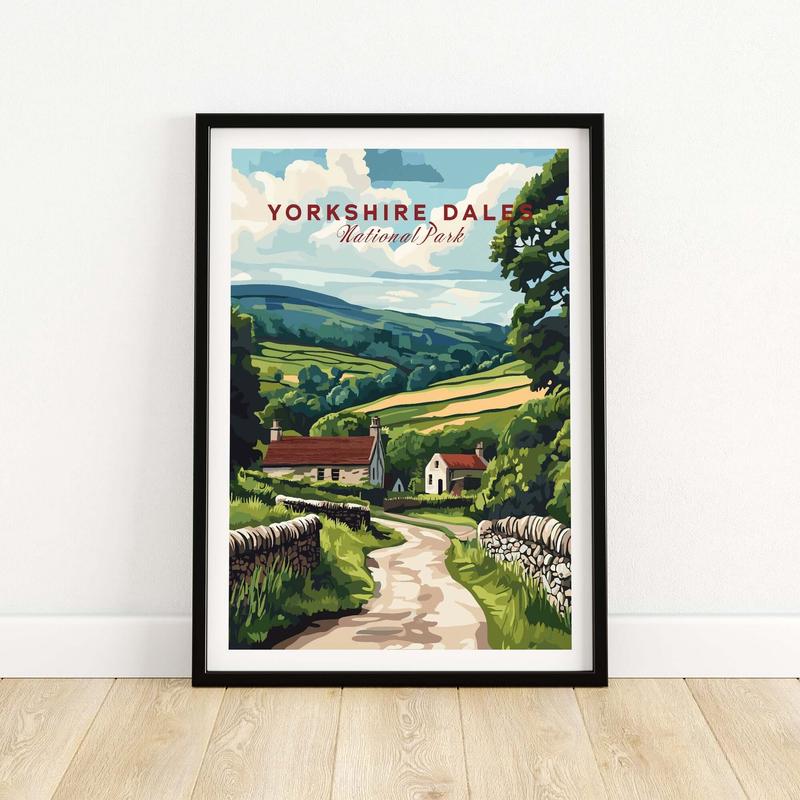 Yorkshire Dales National Park Wall Art Poster