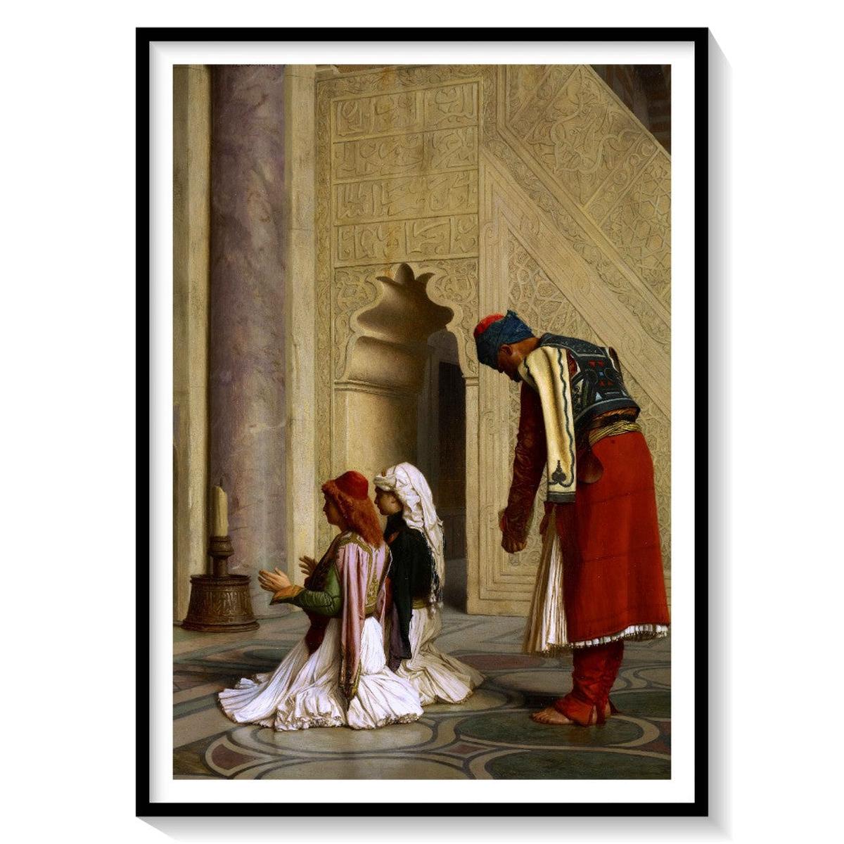 Young Greeks in the Mosque, Islamic Painting