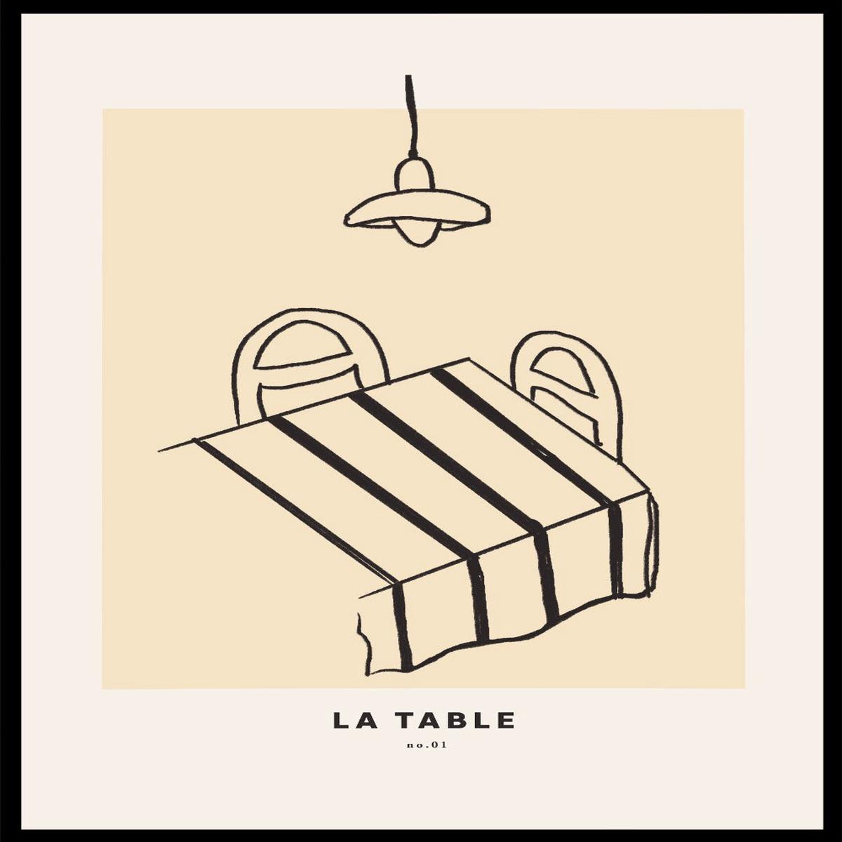 'Morning Table Study II' Aesthetic Art Print