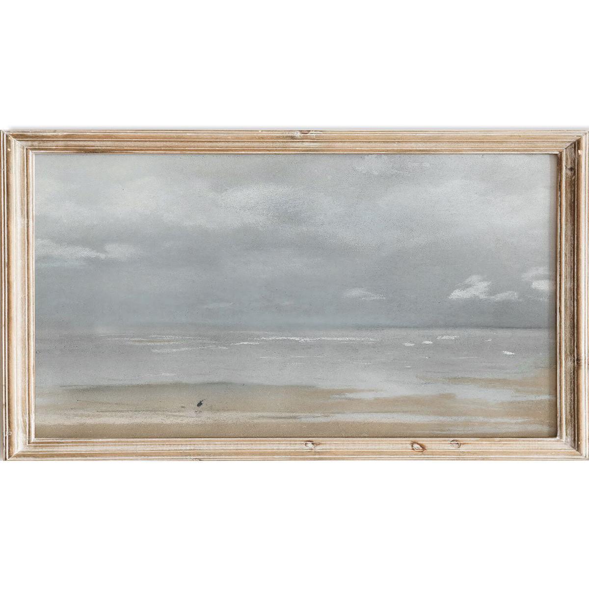 "Beach At Low Tide" Art Print