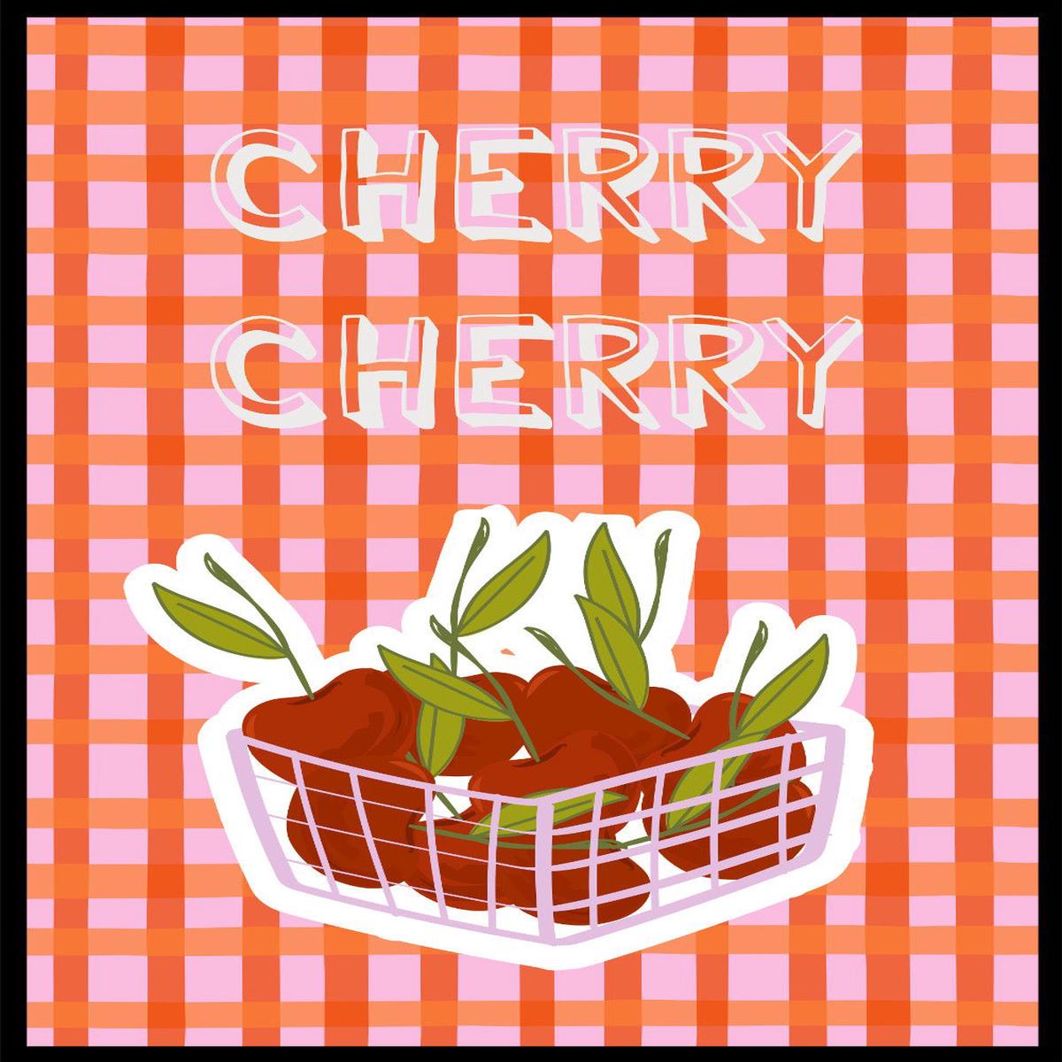 'Cherry Cherry' Aesthetic Art Print