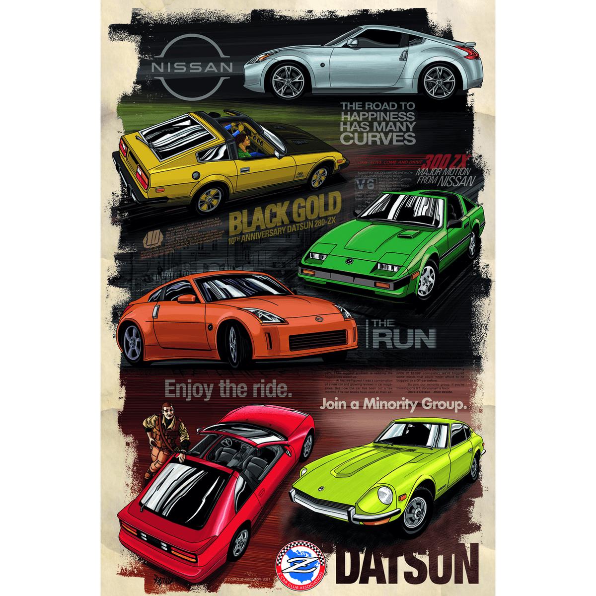 ZCON Z-Culture Adverts Poster, 2021 Colorado Springs Event, 24" x 36" Size