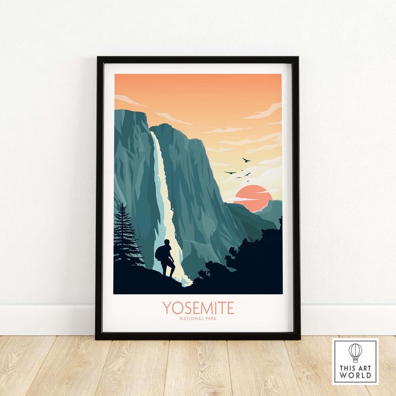 Yosemite National Park Poster | Art Print