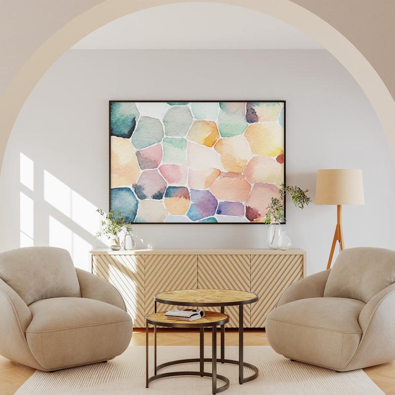 Watercolor Abstract Art (AB202304-014PFUP)
