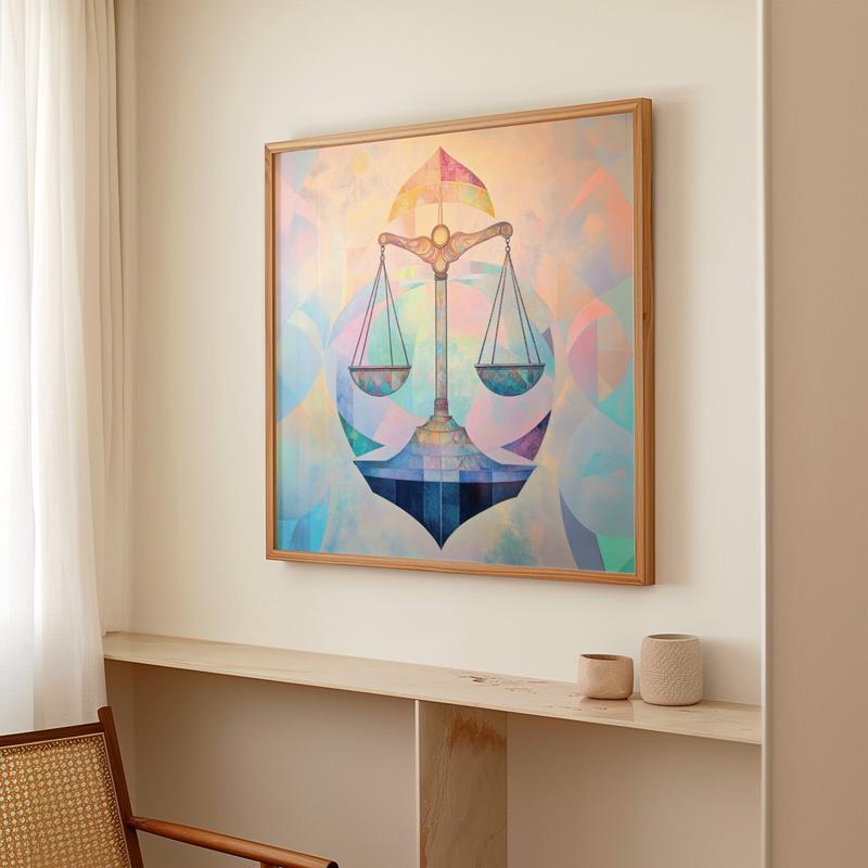 Zodiac Libra Art Print (AG202411-002GLUP)
