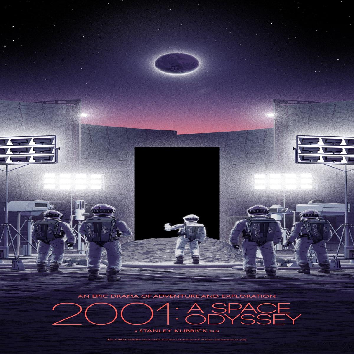 2001: A Space Odyssey (TMA-1) Poster