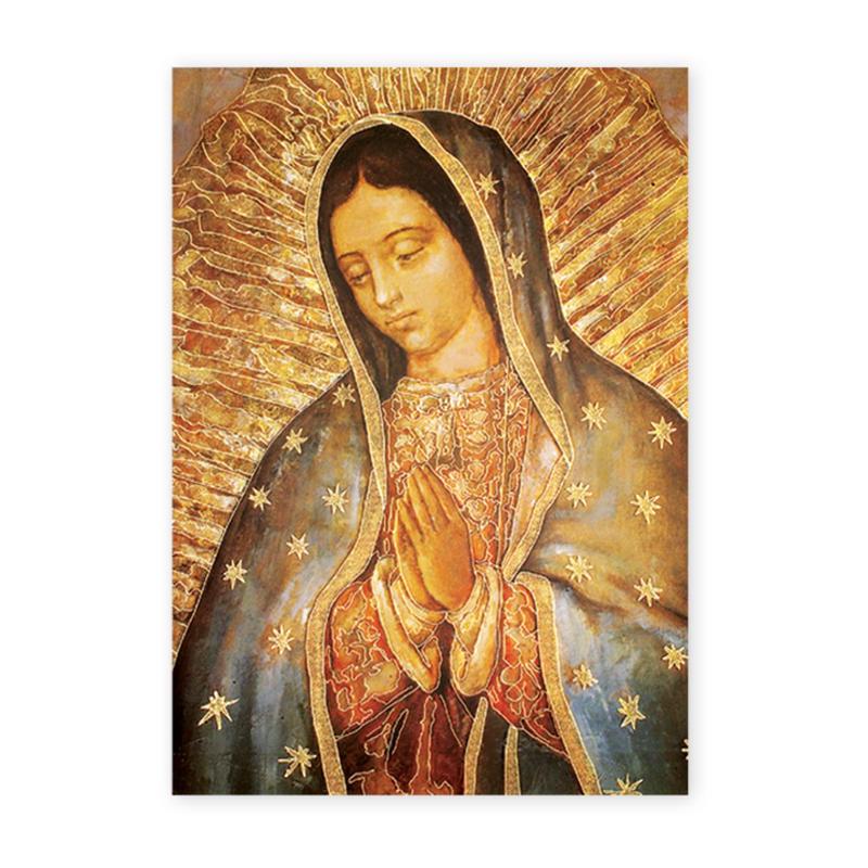 19x27" Our Lady of Guadalupe Gold-Embossed Poster