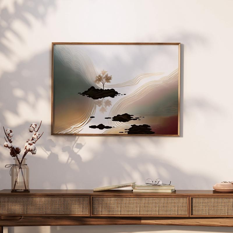 Zen Wall Art (ZA202303-005-02GLUP)