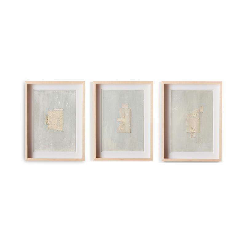 Galactic III Tryptic by Jade Dacay Wall Art