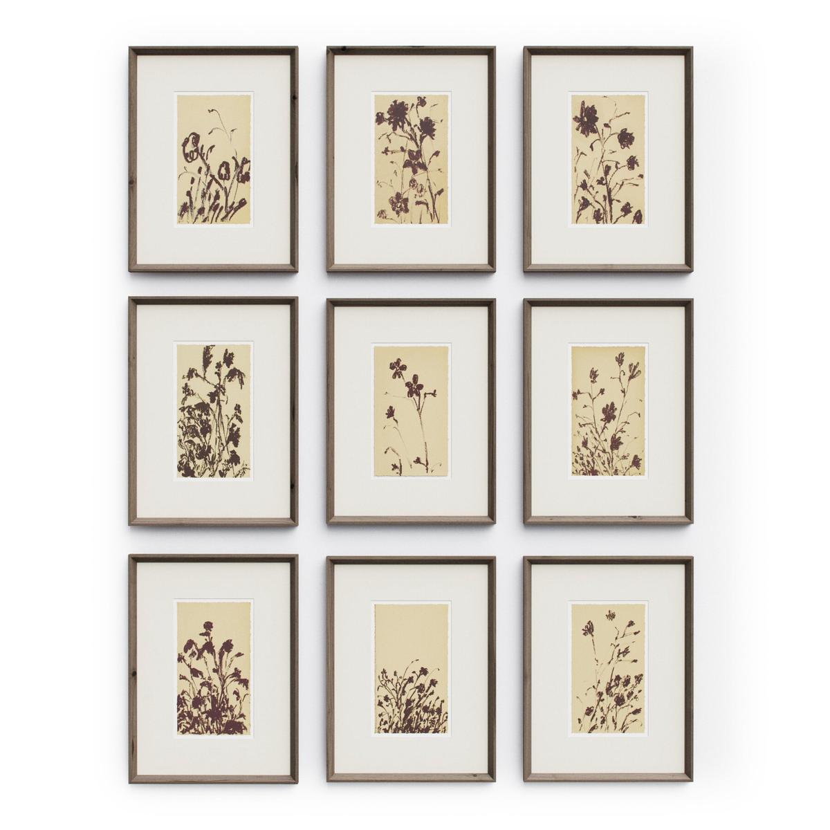 Wild Blooms Wall Art Set